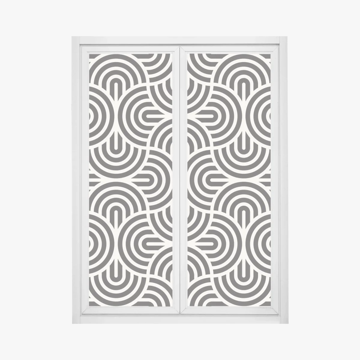 Fensteraufkleber schwarz-weiß geometrisches muster – Wallnifity® Fensteraufkleber schwarz-weiß geometrisches muster – Wallnifity®