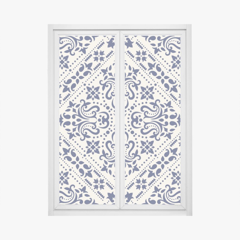 Fensteraufkleber geometrischer bogen moderner architektur – Wallnifity®