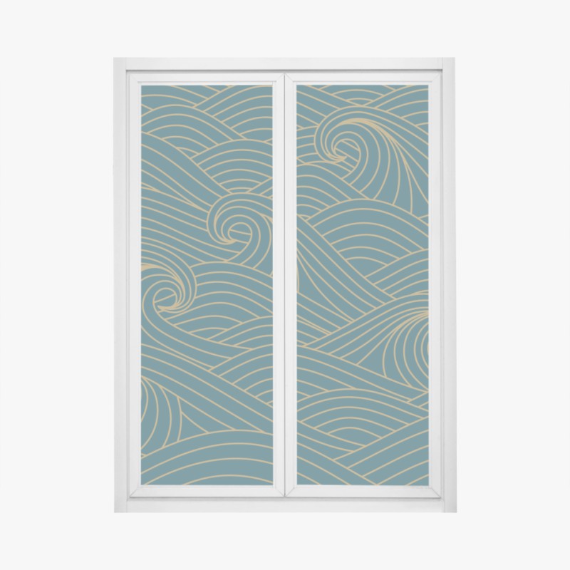 Fensteraufkleber gewundener wanderweg im Zillertal – Wallnifity®