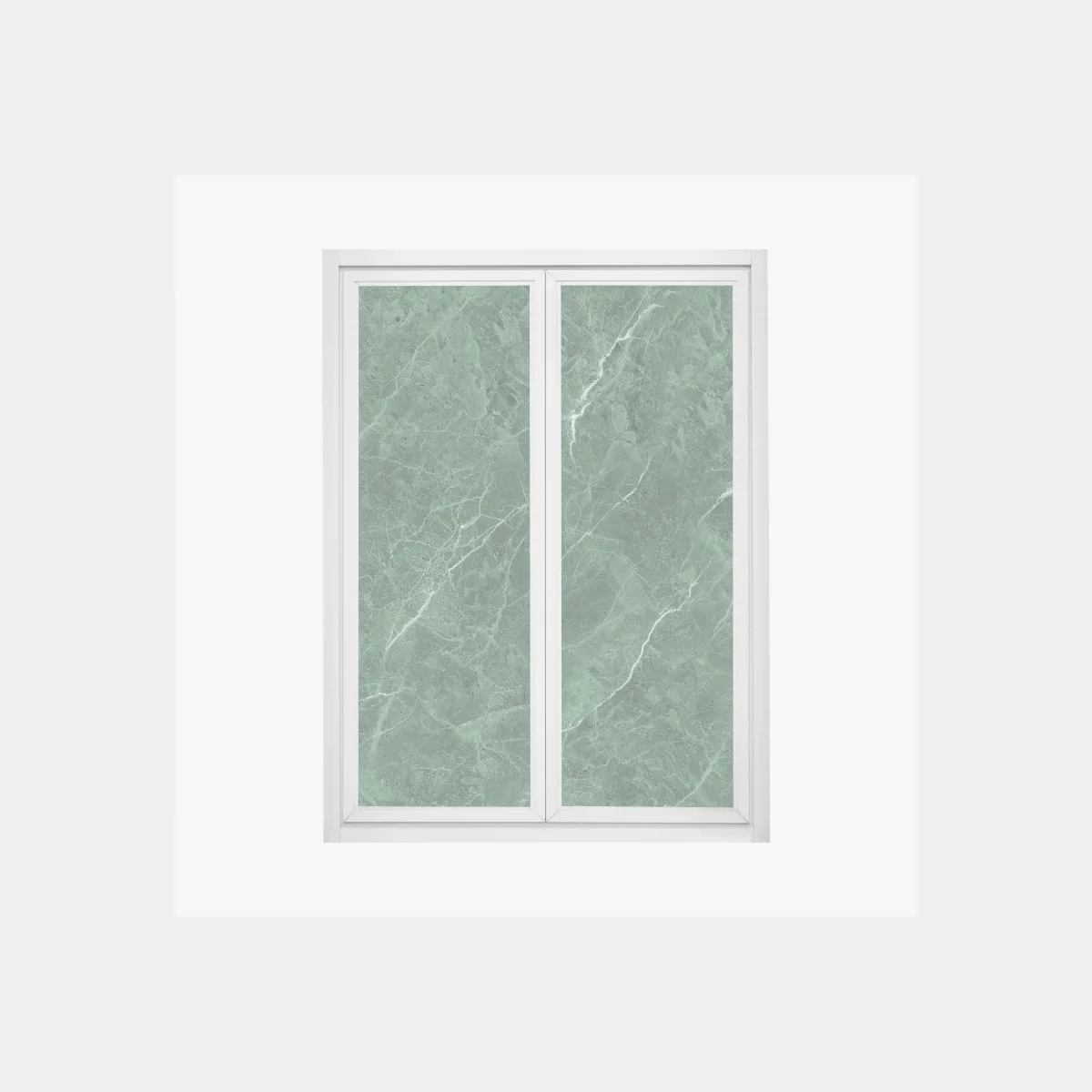 Fensteraufkleber grüne marmortextur – Wallnifity® Fensteraufkleber grüne marmortextur – Wallnifity®