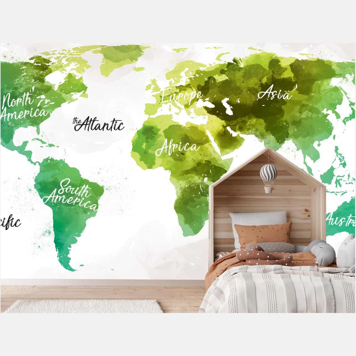 Fototapete grüne aquarell-weltkarte – Wallnifity® Fototapete grüne aquarell-weltkarte – Wallnifity®