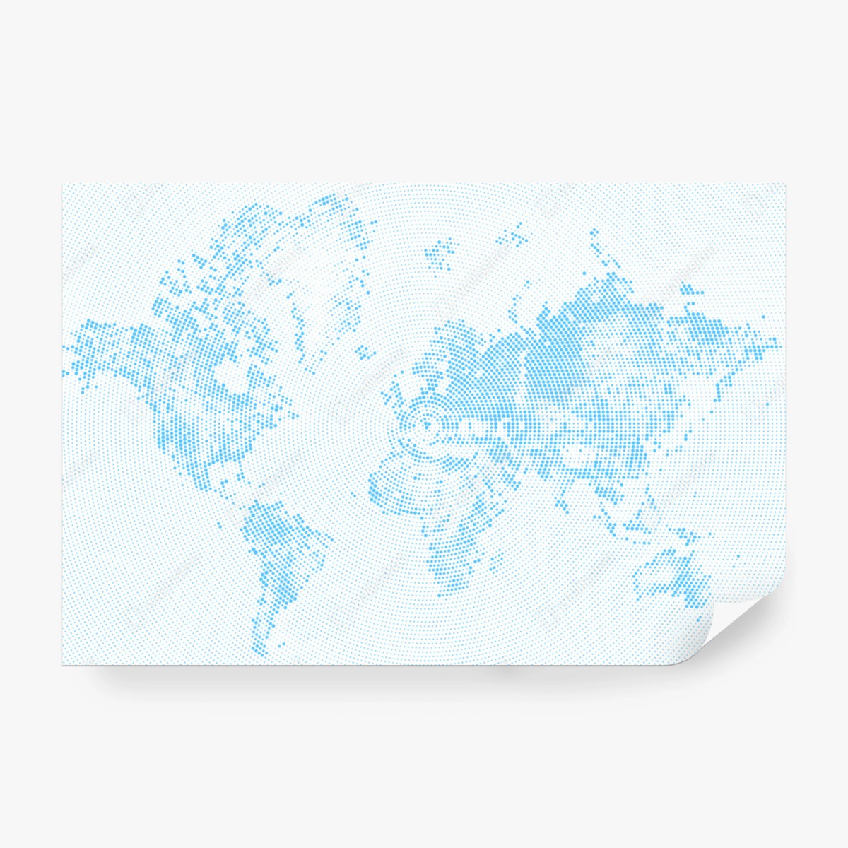 Fototapete türkise raster-weltkarte – Wallnifity® Fototapete türkise raster-weltkarte – Wallnifity®