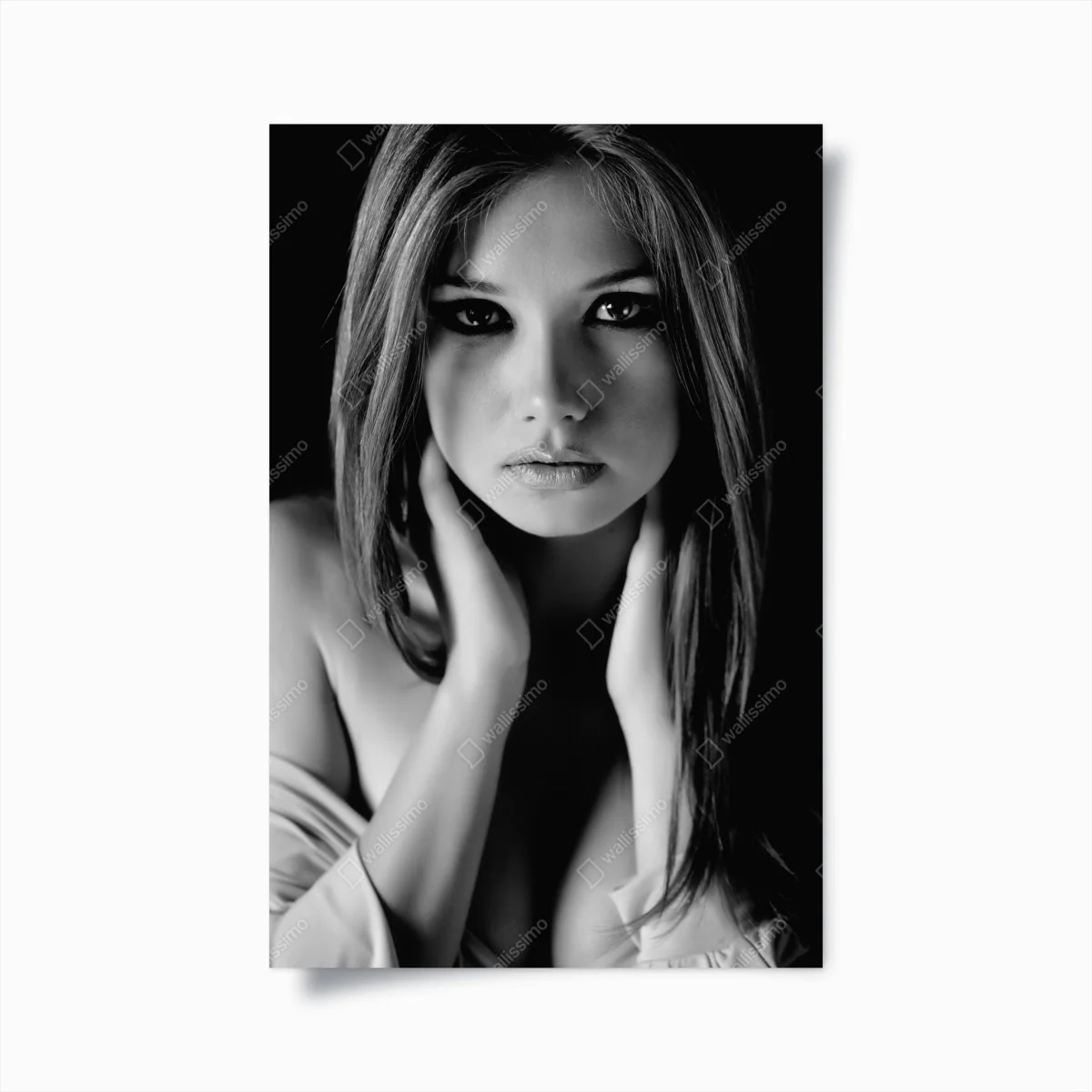 Poster intimes monochromes porträt – Wallnifity® Poster intimes monochromes porträt – Wallnifity®
