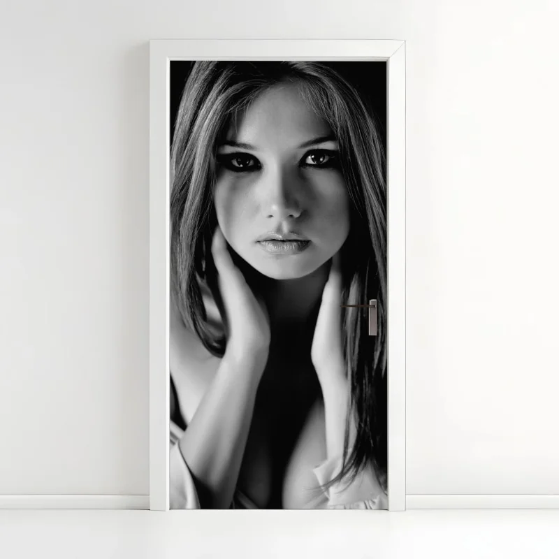 Türaufkleber zeitlose New York skyline mit Empire State Building – Wallnifity®