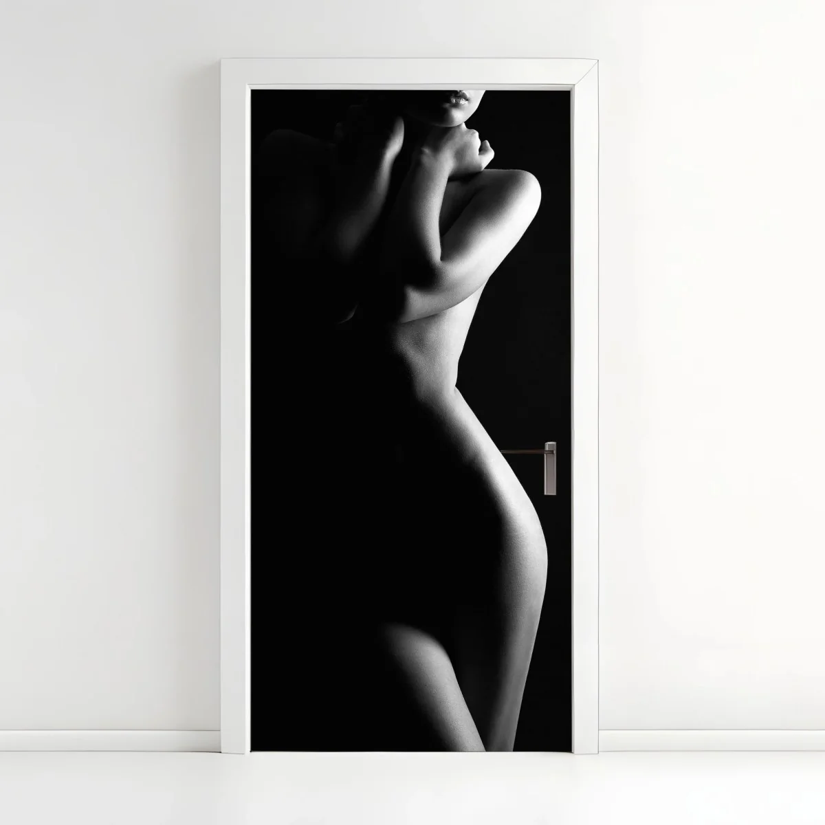 Türaufkleber sinnliche silhouette weiblicher form – Wallnifity®