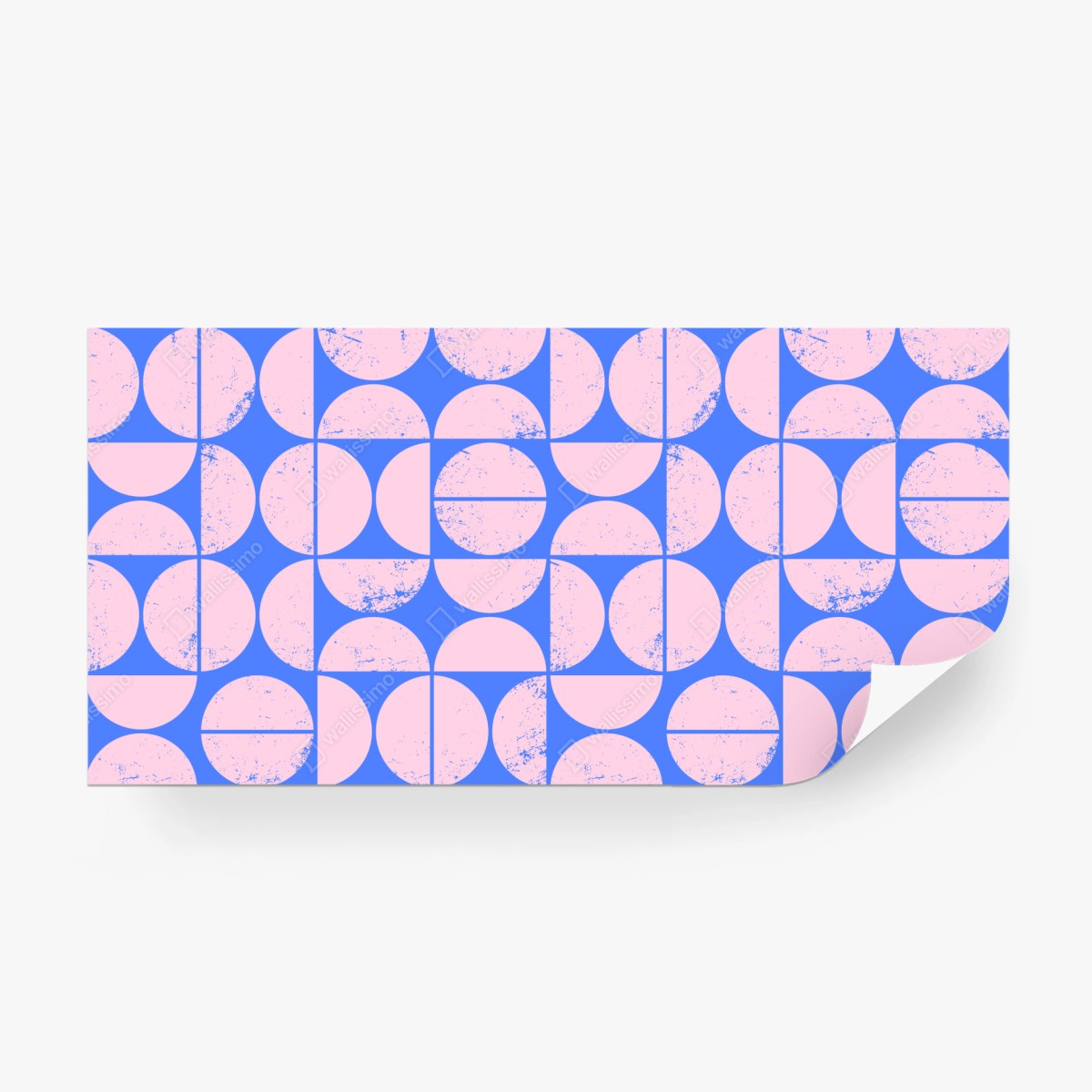 Fototapete pastell geometrisches kreismuster – Wallnifity®