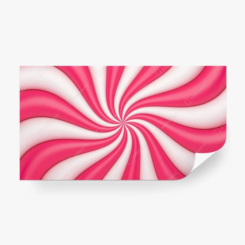 Fototapete rosa bonbonspirale – Wallnifity® Fototapete rosa bonbonspirale – Wallnifity®