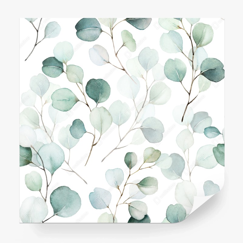 Fototapete goldener sonnenaufgang über ruhigem see – Wallnifity®