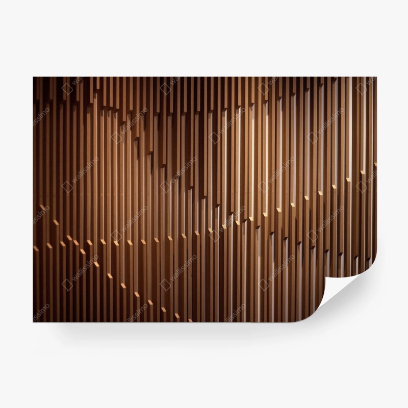 Fototapete abstrakte stahlbrücke in perspektive – Wallnifity®