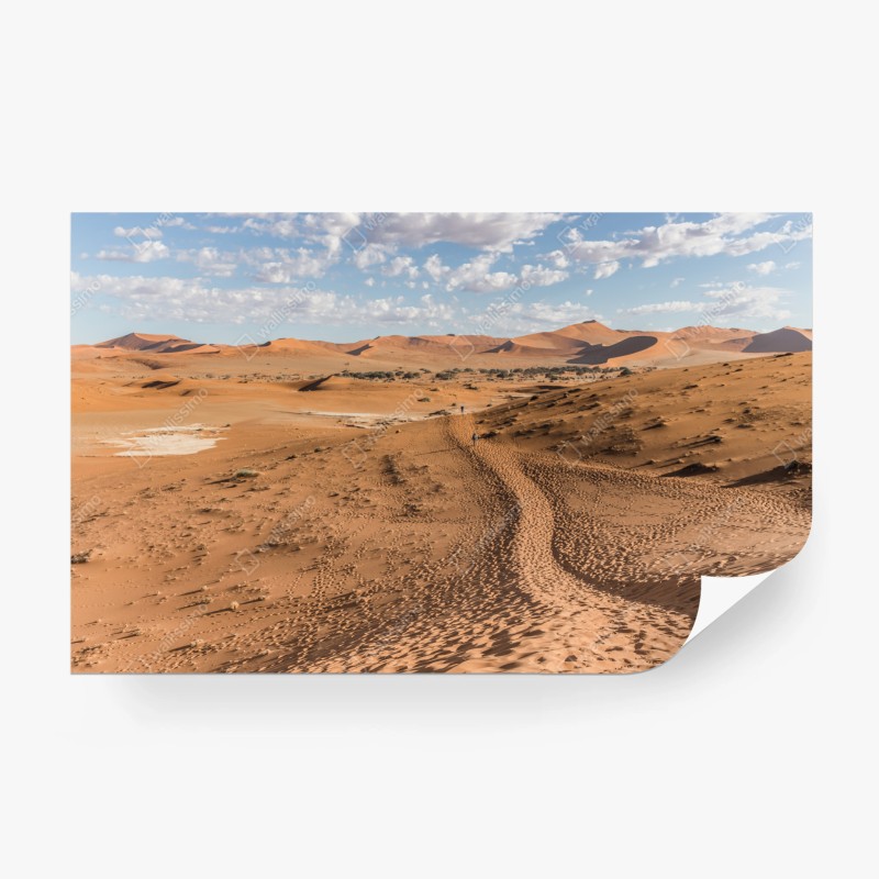 Fototapete verspieltes abstraktes botanikmuster – Wallnifity®