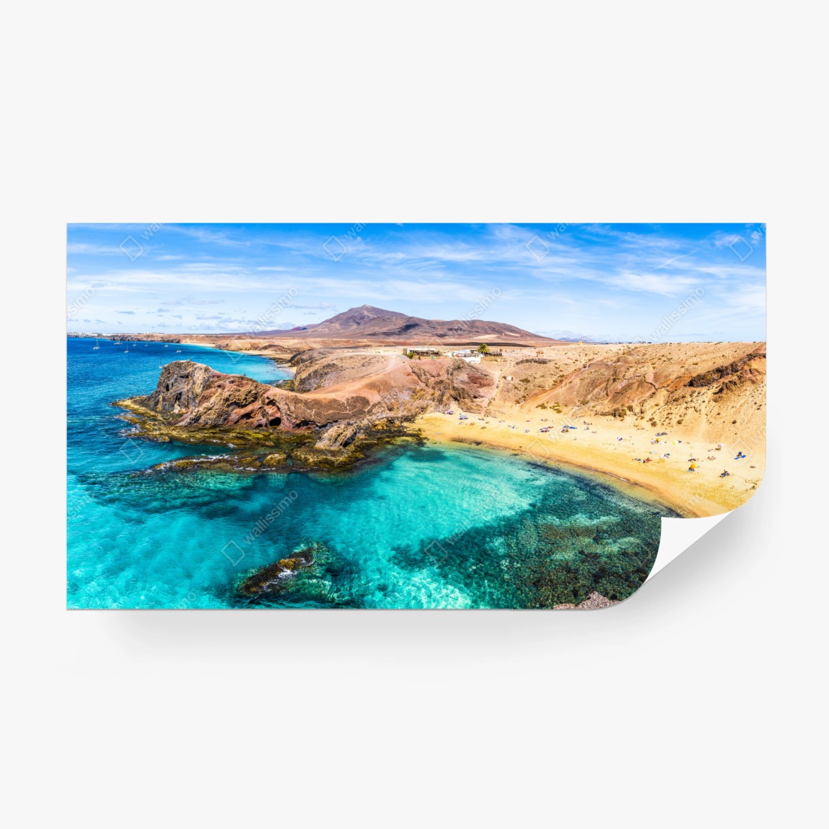 Fototapete türkisbucht bei Papagayo – Wallnifity®