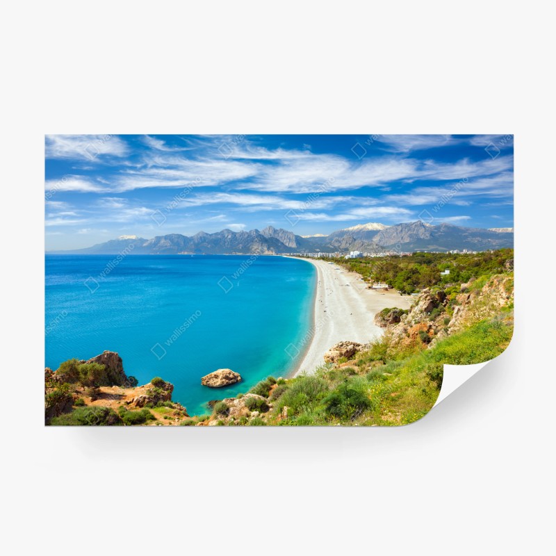 Fototapete blaue gasse in Chefchaouen, Marokko – Wallnifity®