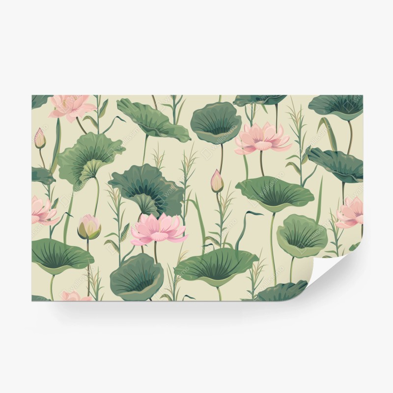 Fototapete schwarzes pinguin-silhouetten-muster – Wallnifity®