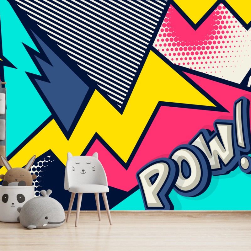 Fototapete comic pop art explosion – Wallnifity®