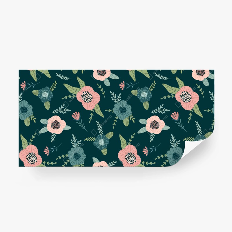 Fototapete sonnige grüne lichtung im wald – Wallnifity®