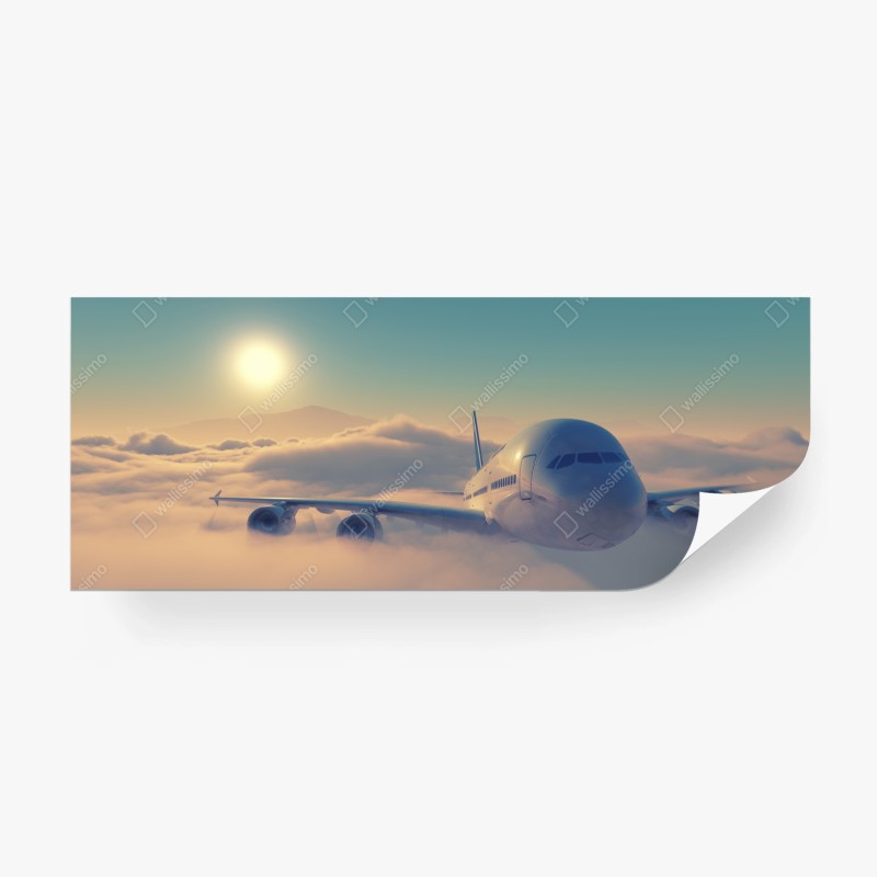 Fototapete tropisches ananas- und blattmuster in aquarell auf rosa hintergrund – Wallnifity®