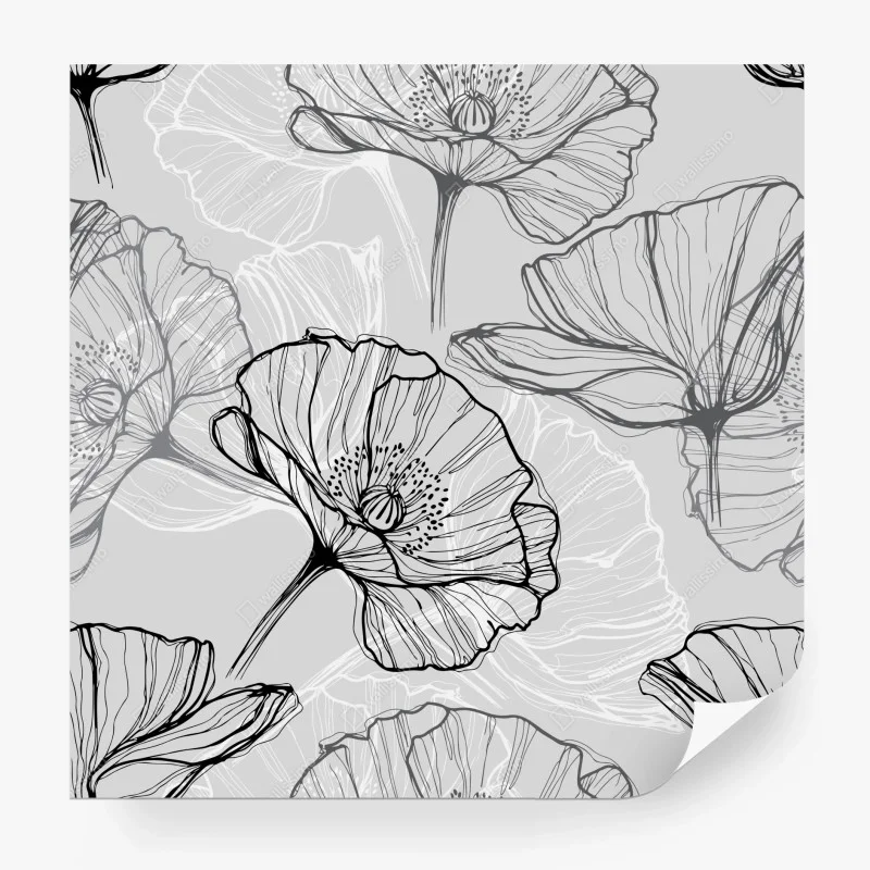 Fototapete tropische dschungel-wildtierszene – Wallnifity®