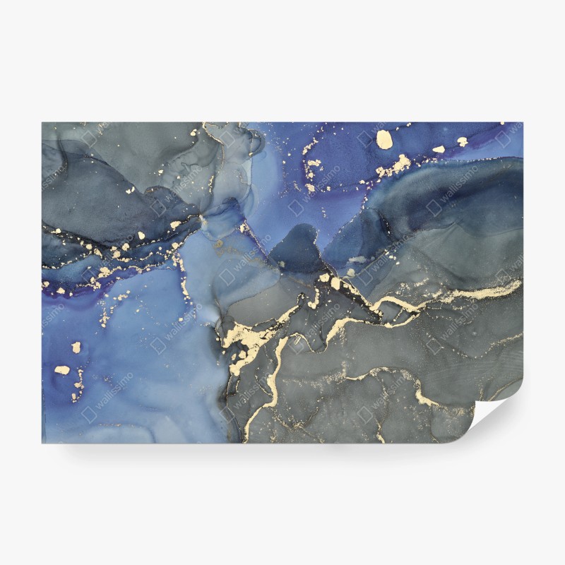 Fototapete sanftes eukalyptus aquarellmuster – Wallnifity®