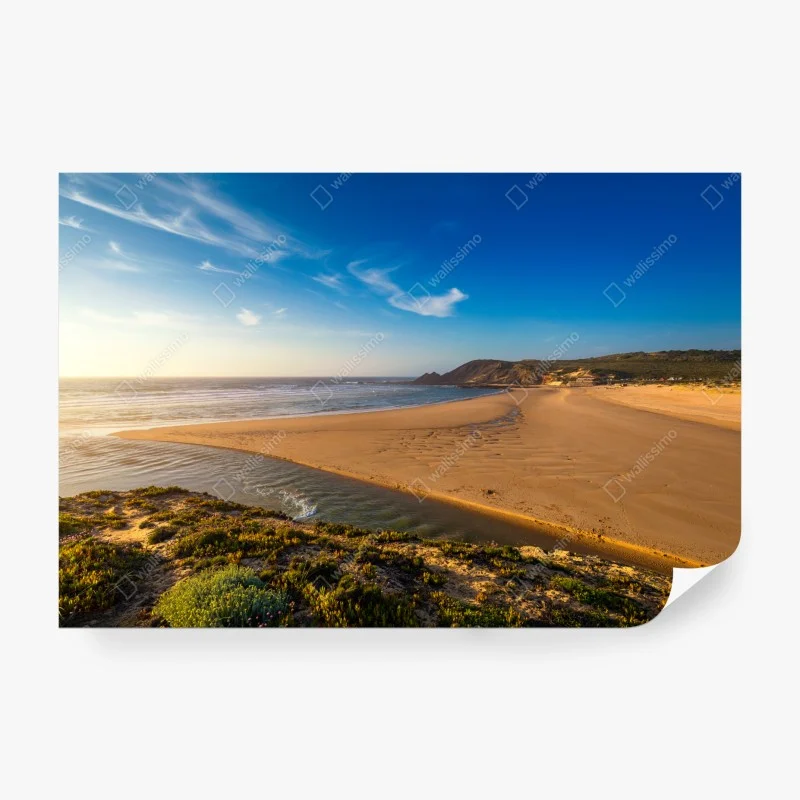 Fototapete Praia da Amoreira panoramablick
