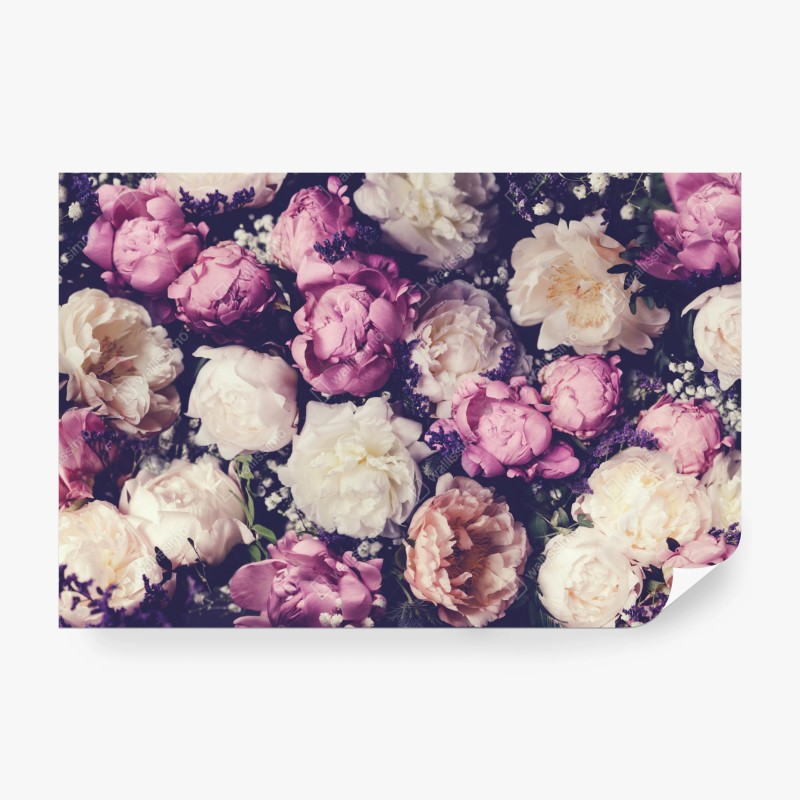 Fototapete feines goldenes ginkgo-blätter muster – Wallnifity®