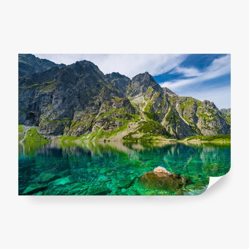 Fototapete Czarny Staw bergreflexion – Wallnifity® Fototapete Czarny Staw bergreflexion – Wallnifity®