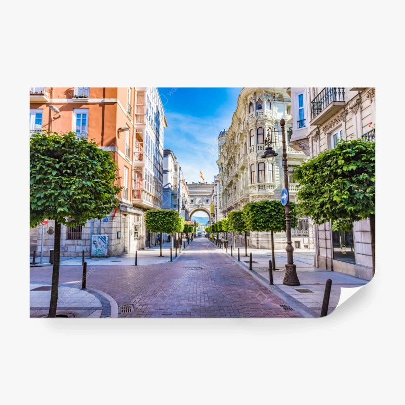 Fototapete goldenes blattmuster nahtloses design – Wallnifity®