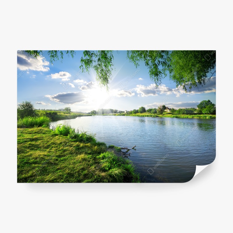 Fototapete verschneite gipfel des Kaukasus im dämmerlicht – Wallnifity®