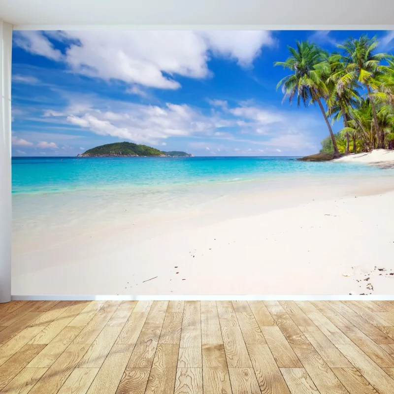 Fototapete tropischer türkisstrand – Wallnifity®