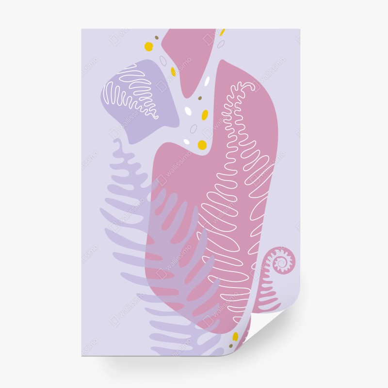 Fototapete verspieltes sportmuster auf dunkelblauem hintergrund – Wallnifity®