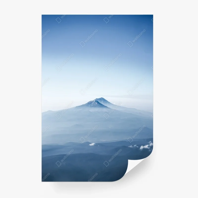 Fototapete Santorini meerblick terrasse – Wallnifity®