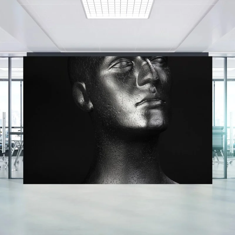 Fototapete schwarze büste eines mannequins – Wallnifity®