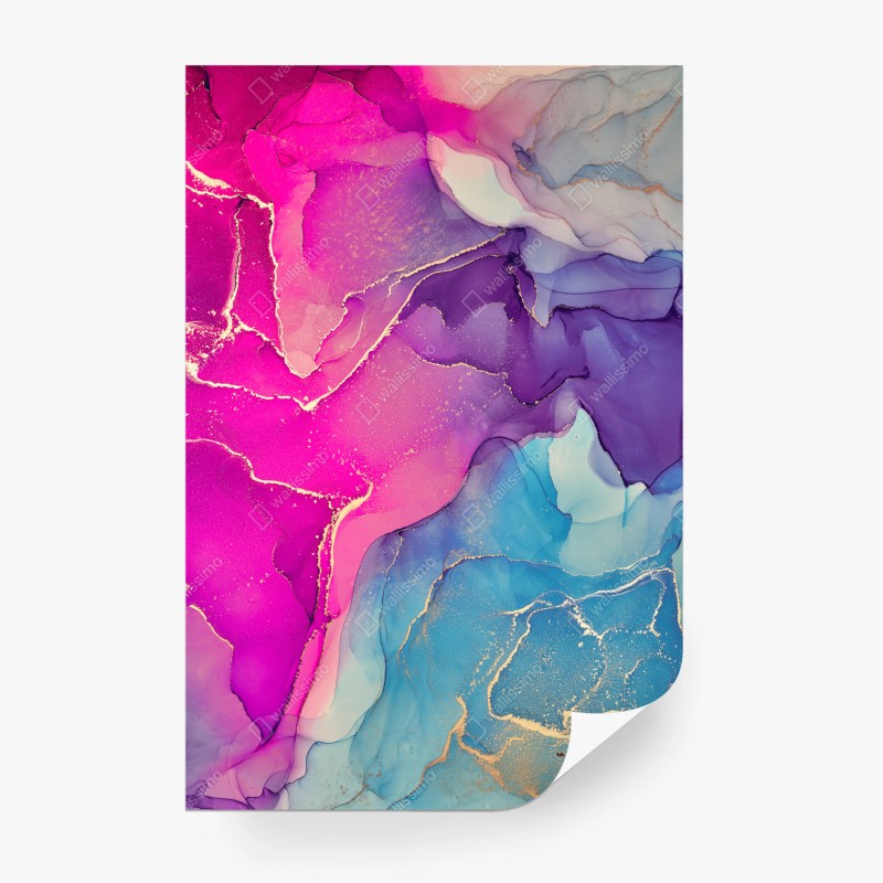 Fototapete zarte löwenzahnsamen in monochrom – Wallnifity®