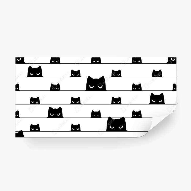 Fototapete lebhafte abstrakte 3d-kurven – Wallnifity®