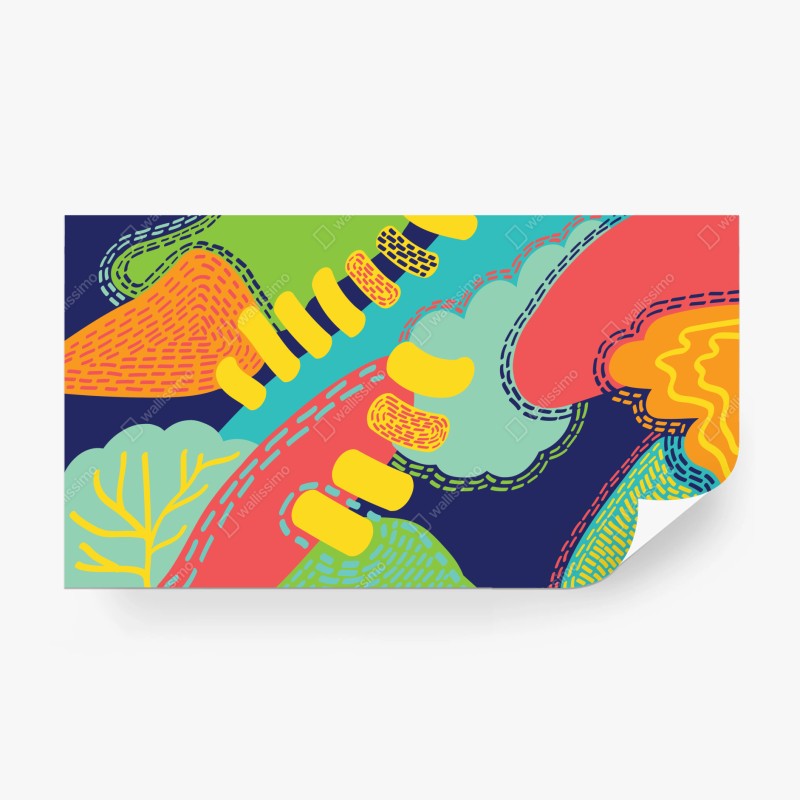 Fototapete tropischer strand mit palmen – Wallnifity®