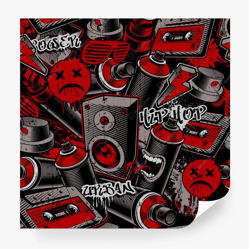 Fototapete Dubai skyline bei sonnenuntergang – Wallnifity®