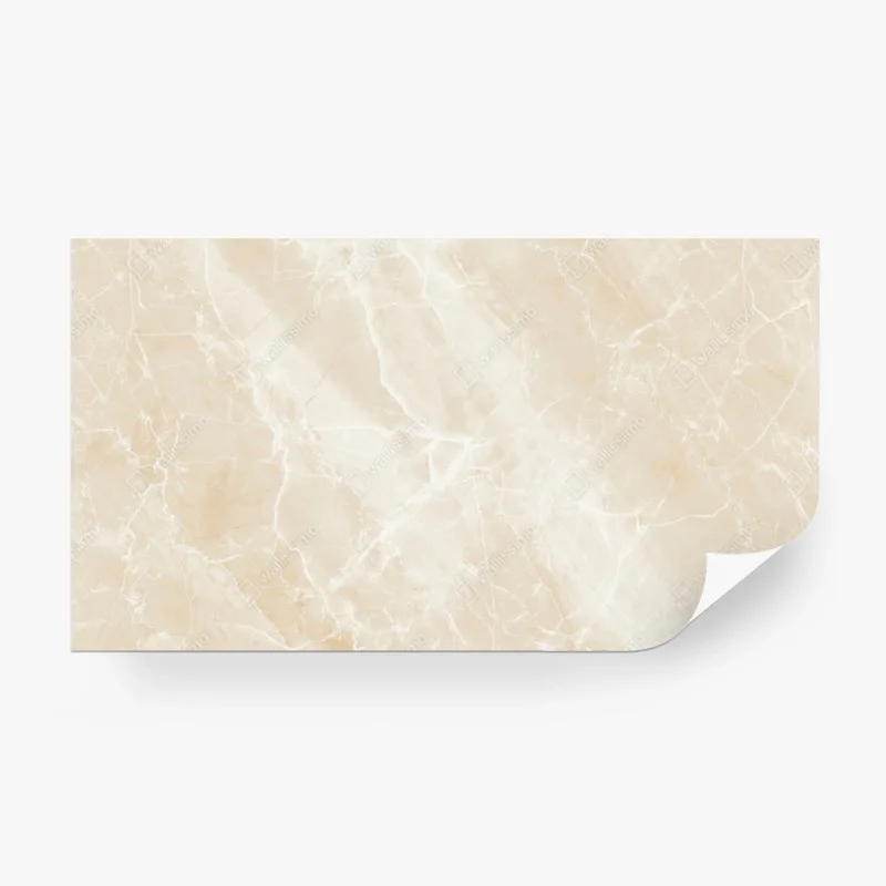 Fototapete beige marmorstruktur mit weißen adern – Wallnifity®