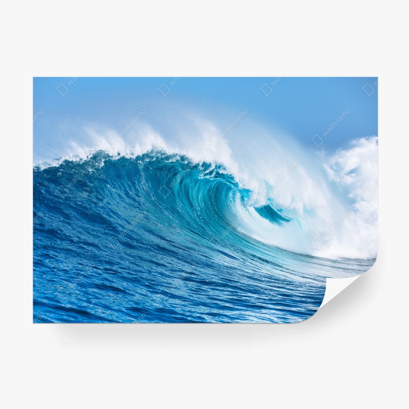 Fototapete erdige abstrakte blätter – Wallnifity®