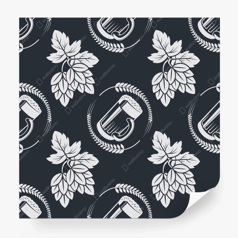 Fototapete pastell dschungel tier muster – Wallnifity®