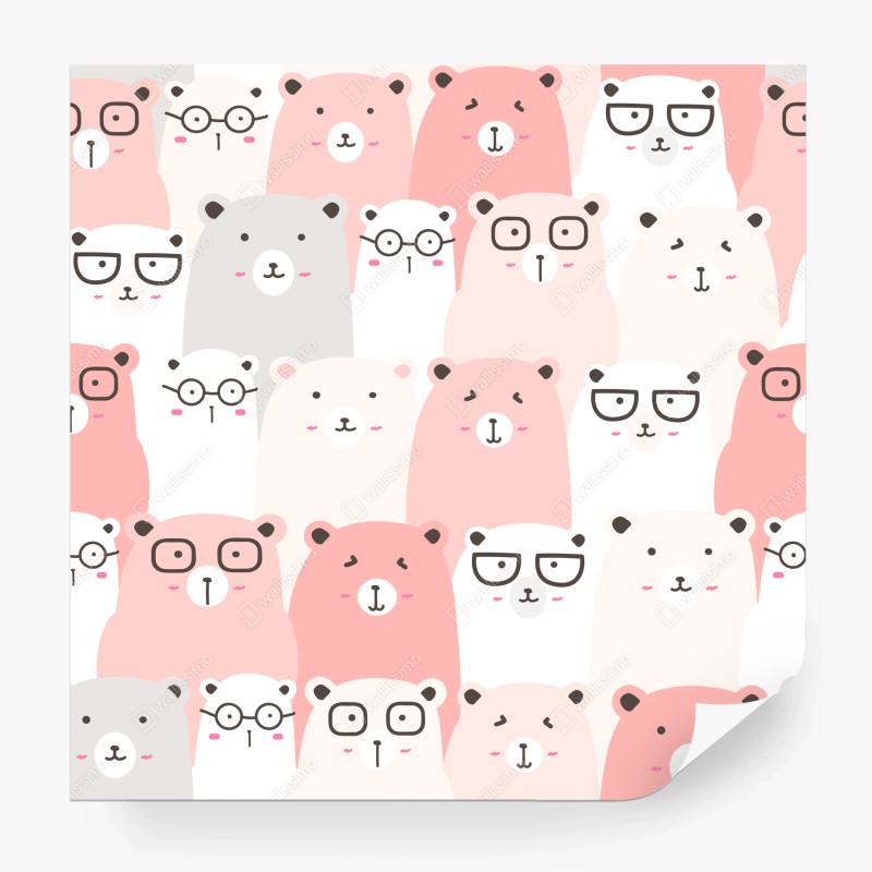 Fototapete zarte löwenzahn-aufnahme in sanftem blau – Wallnifity®