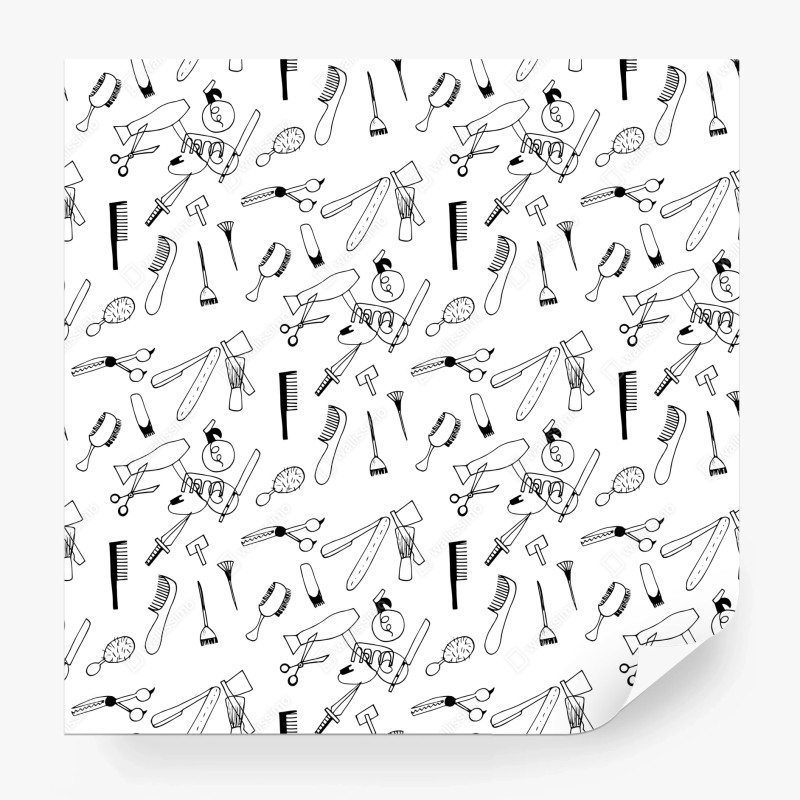 Fototapete feines goldenes ginkgo-blätter muster – Wallnifity®