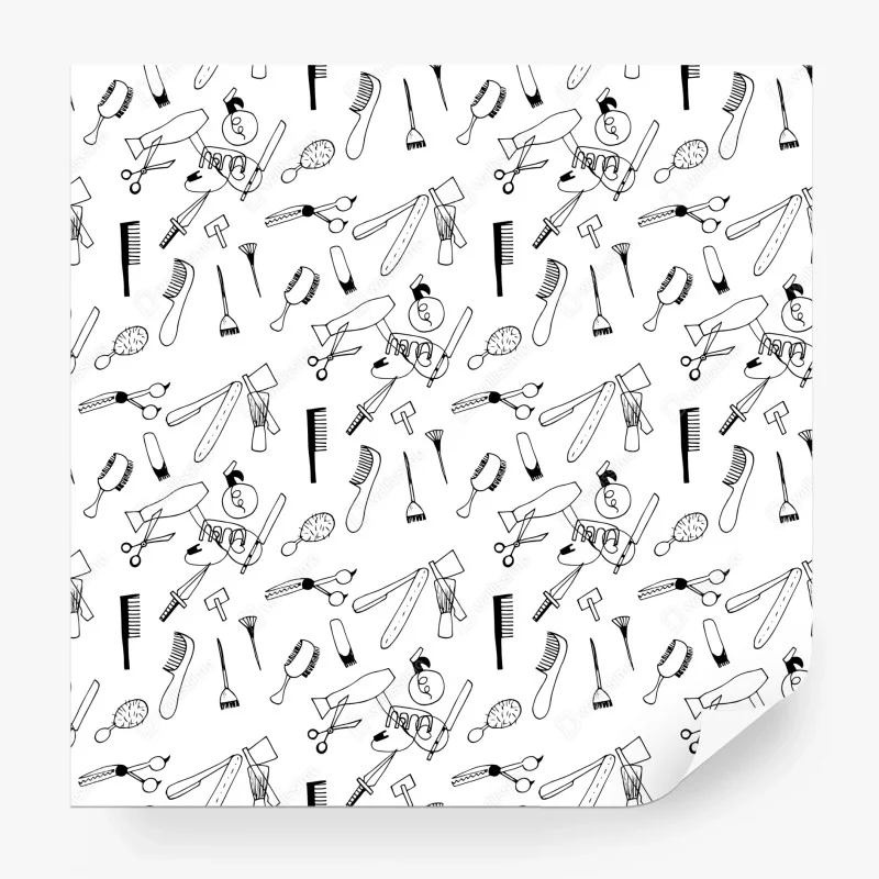 Fototapete metallische hexagon geometrische fassade – Wallnifity®