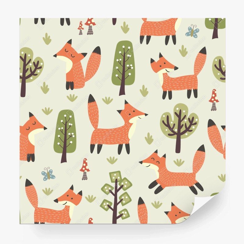 Fototapete goldene fließende linien abstraktes design – Wallnifity®