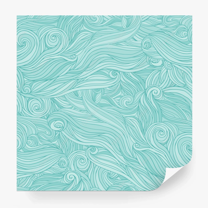 Fototapete tropisches blumenmuster in rosa und türkis – Wallnifity®