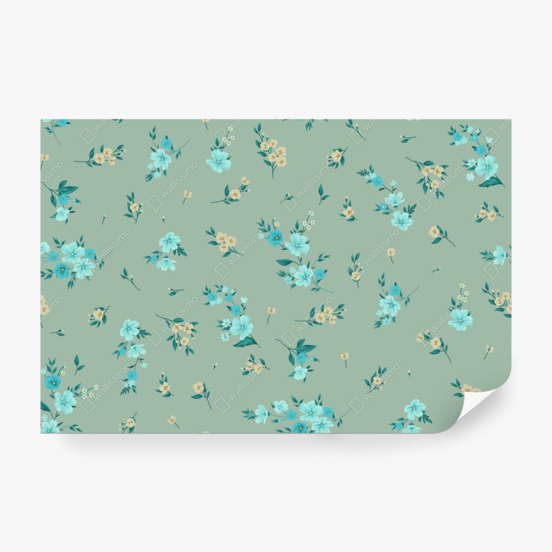 Fototapete türkisbucht auf einer insel – Wallnifity®