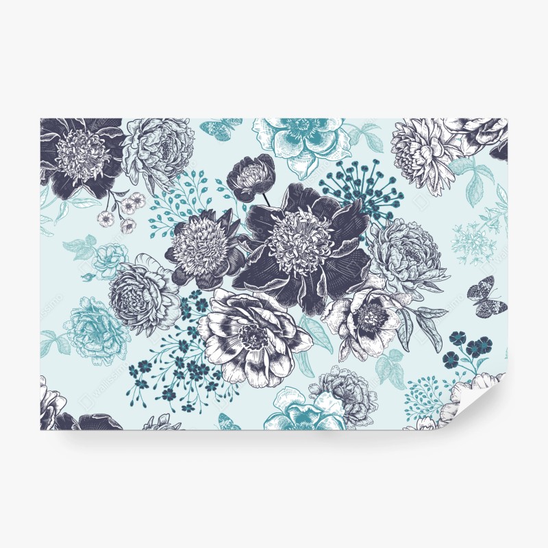 Fototapete sonnenuntergang über dem Eiffelturm – Wallnifity®