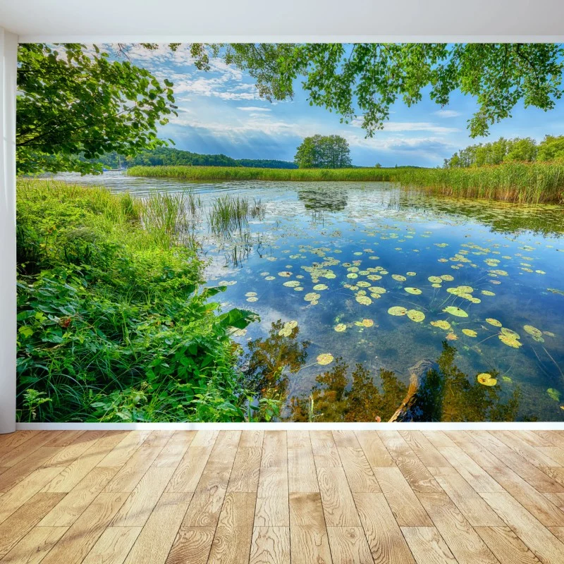 Fototapete sommer am Masurensee