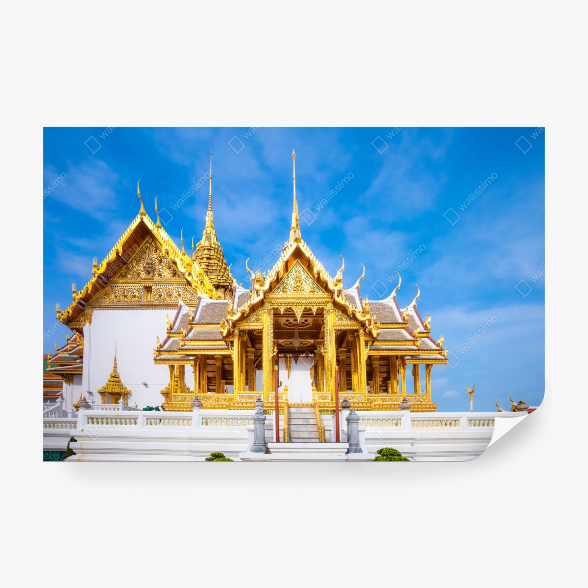 Fototapete goldener pavillon im Grand Palace, Bangkok – Wallnifity®