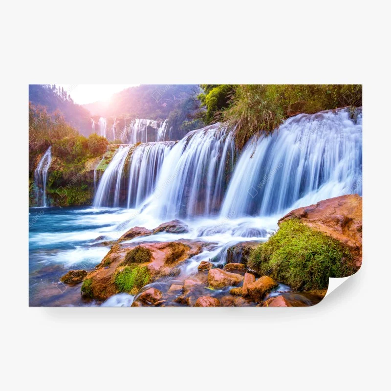Fototapete Jiulong wasserfall in Luoping, China