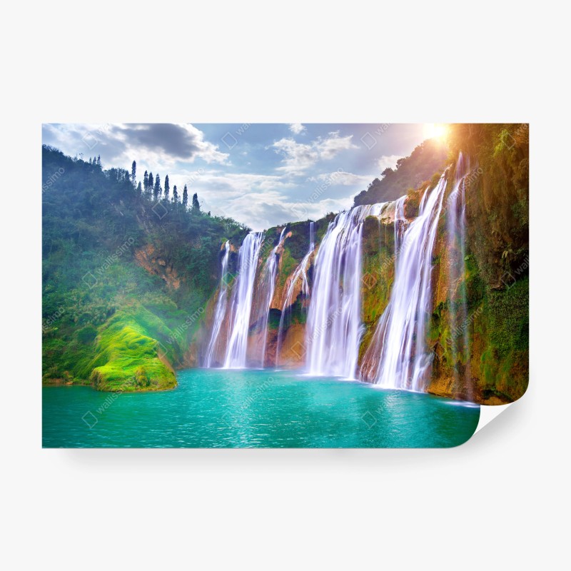 Fototapete tropischer palmenstrand – Wallnifity®