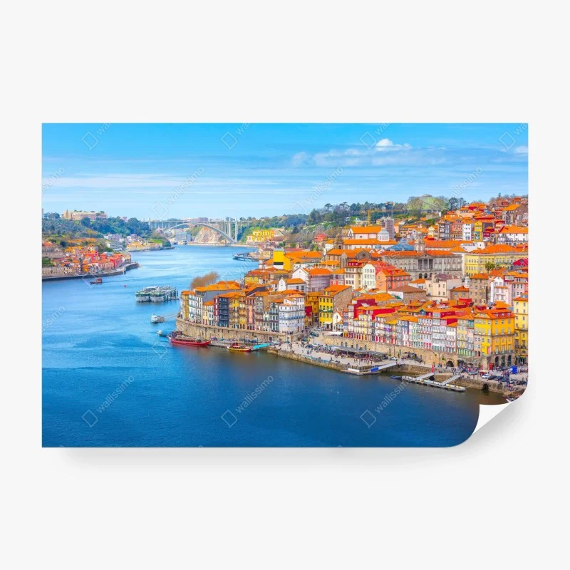 Fototapete Porto uferpanorama